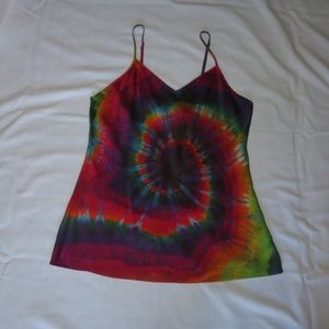 Tie-Dye Silk Cami